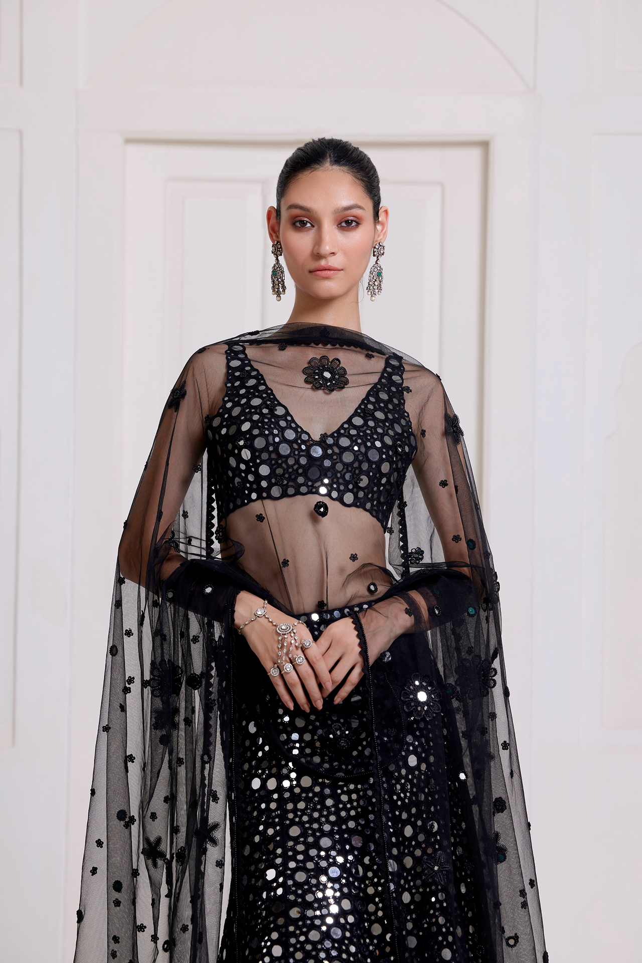 Black Mirror Lehenga