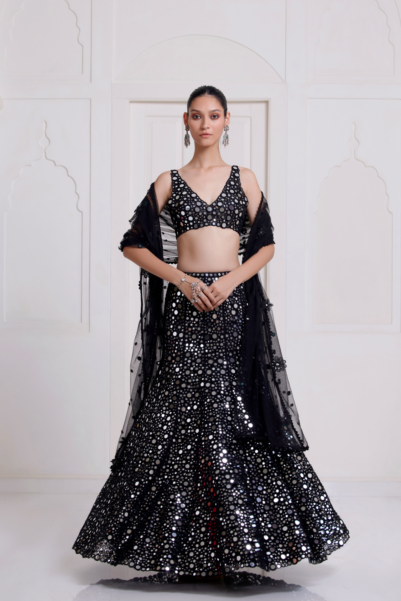 Black Mirror Lehenga