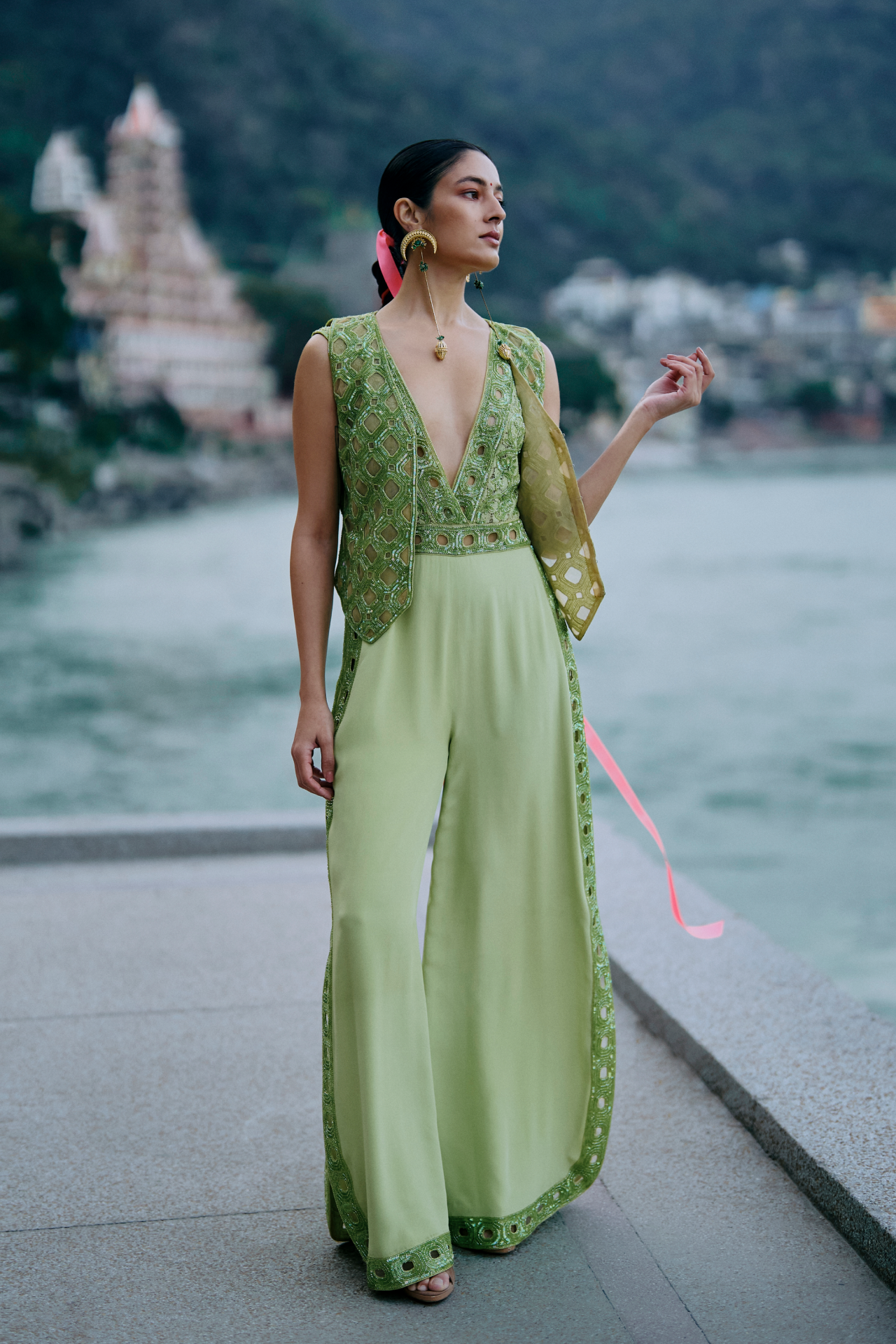 Green Jumpsuit