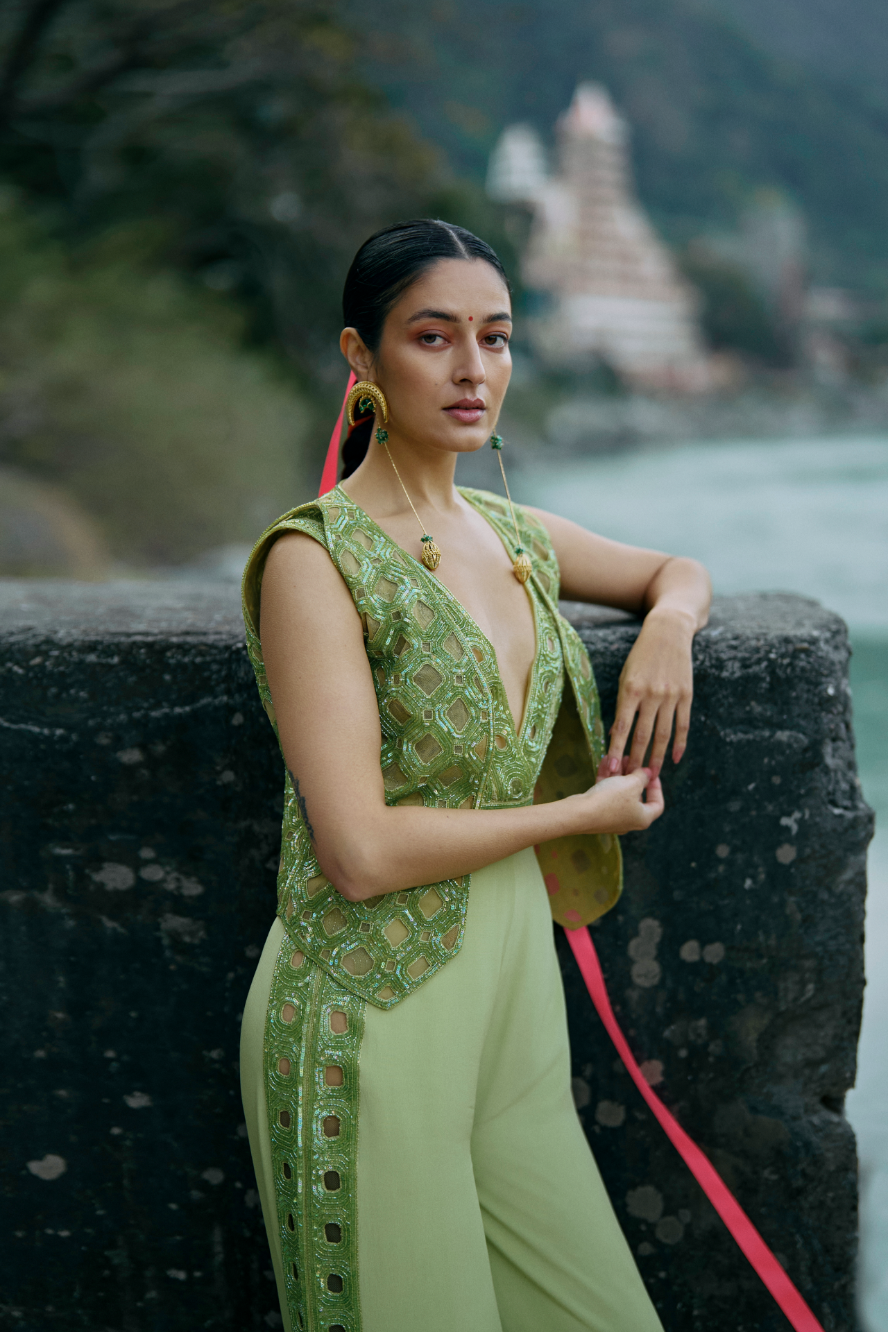 Green Jumpsuit