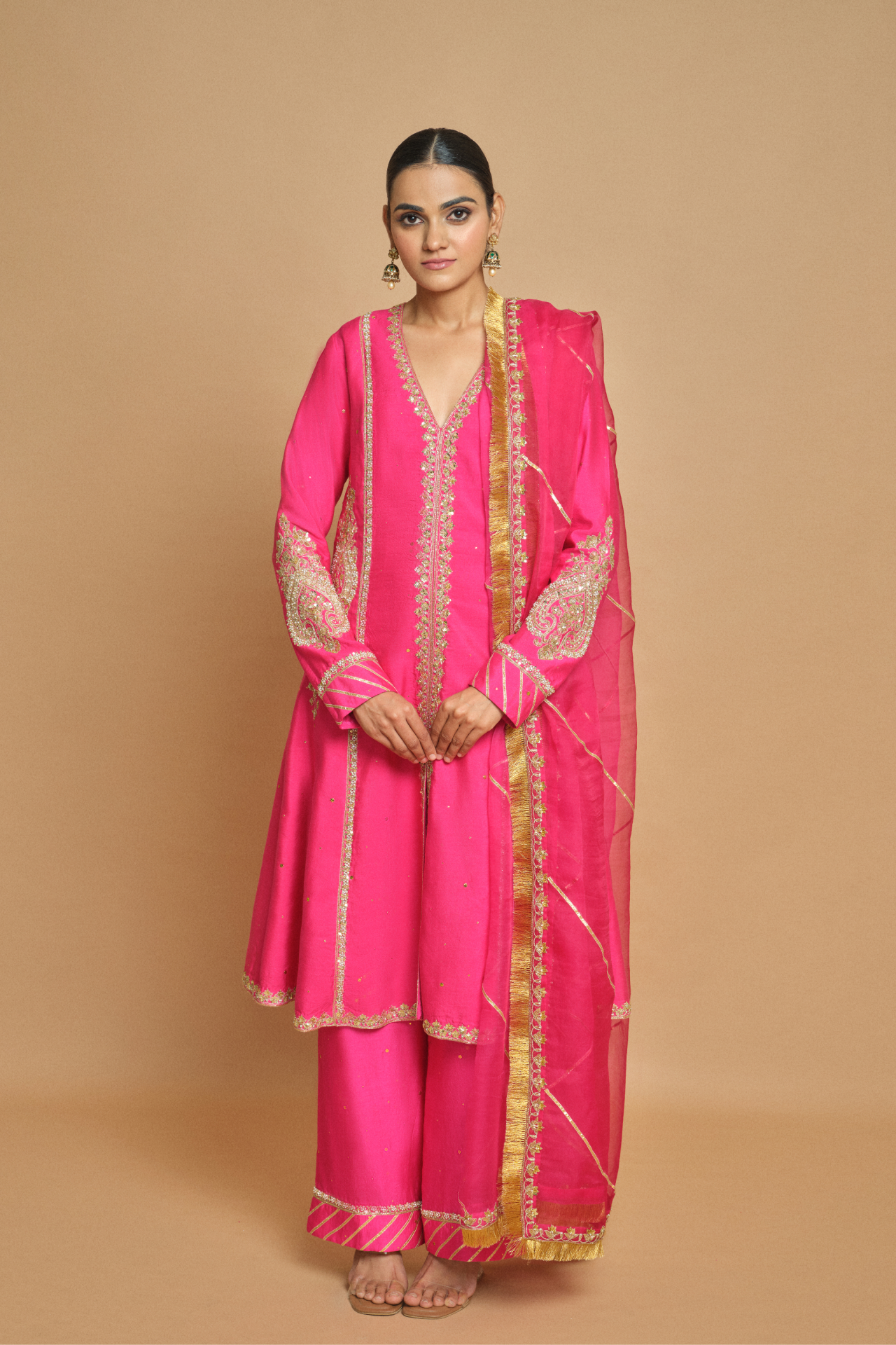 Hot Pink Badla Pants