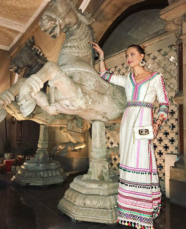 Maxi Border Tunic