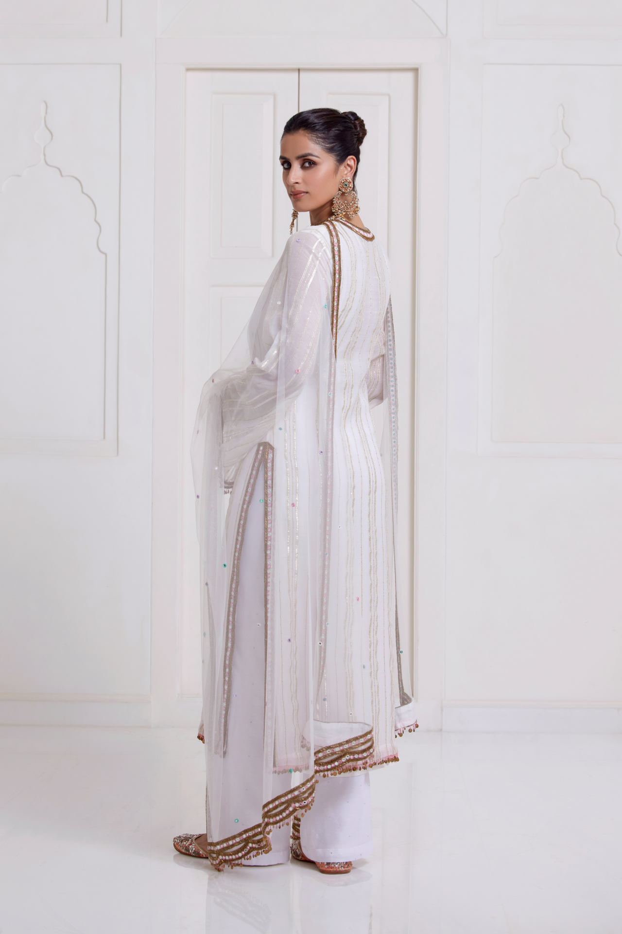 Ivory Badla Pants