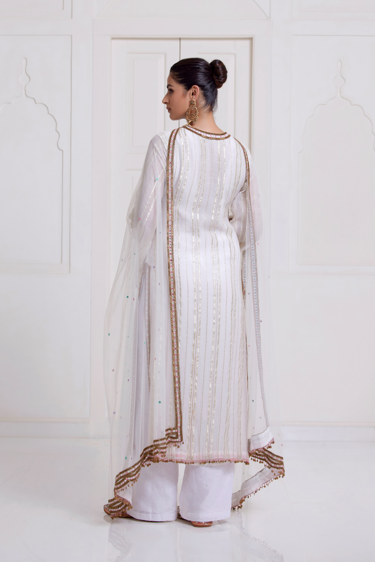 Ivory Badla Pants