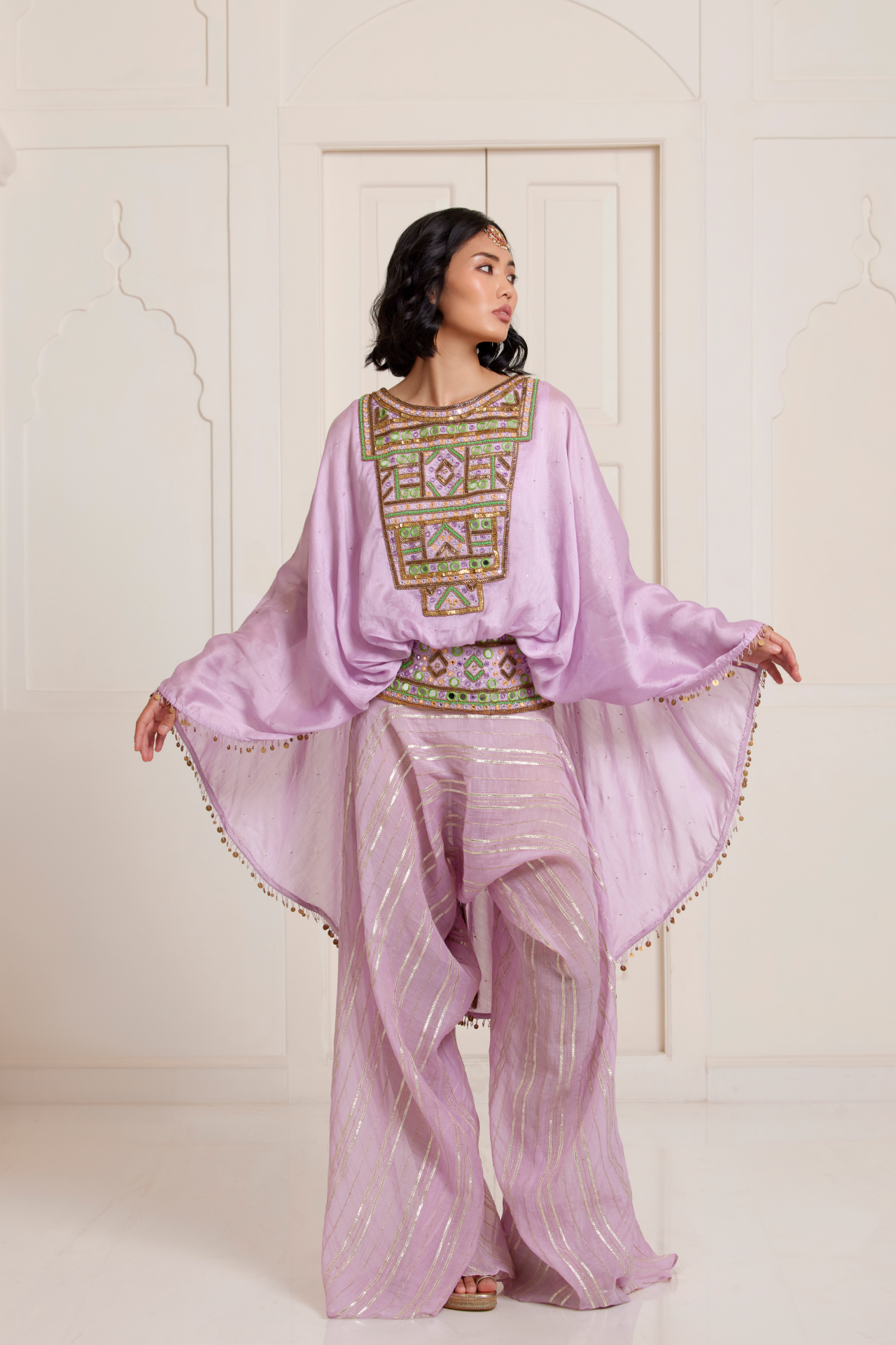 Lilac Gota Goa Pants