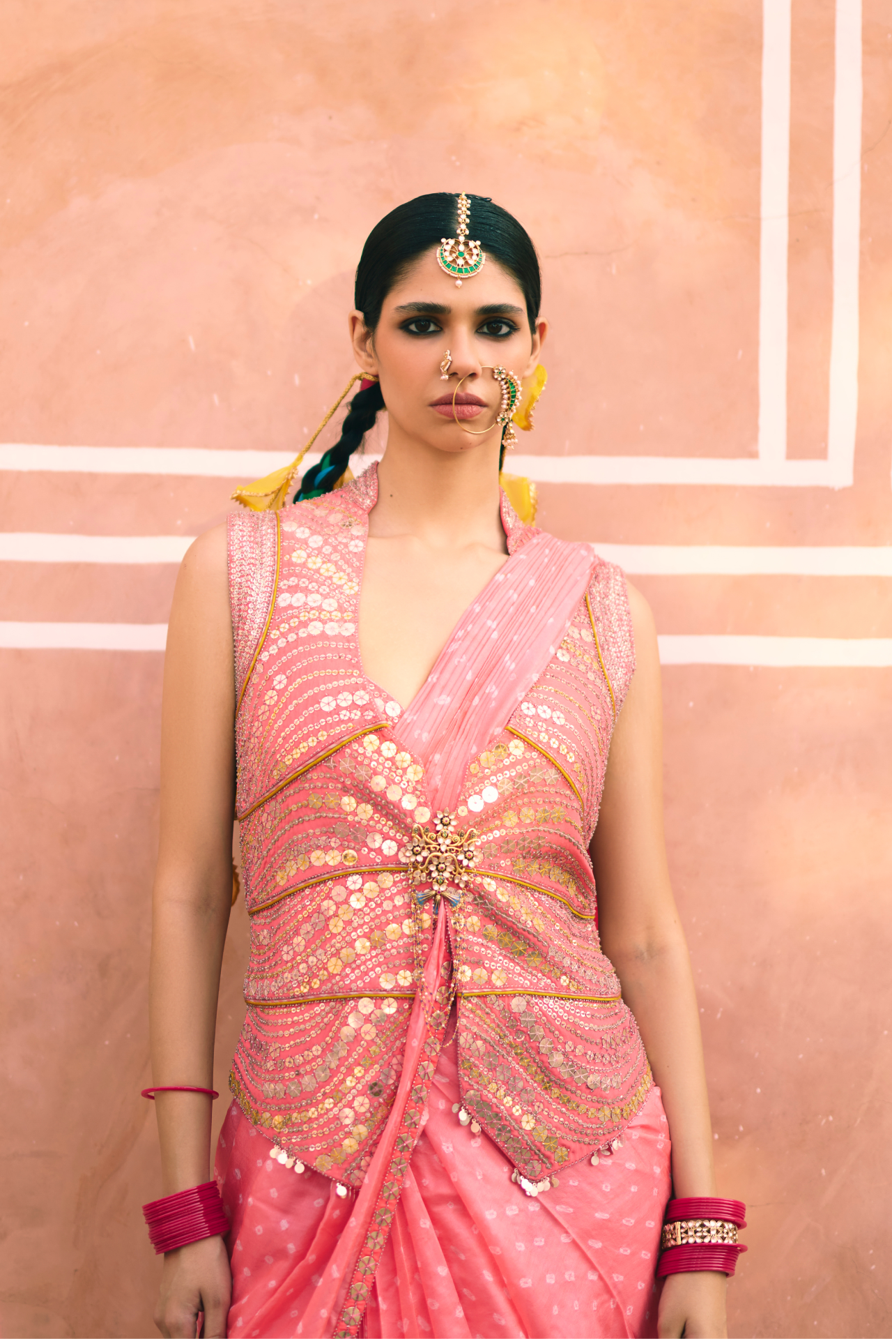 Pink Coin Waistcoat