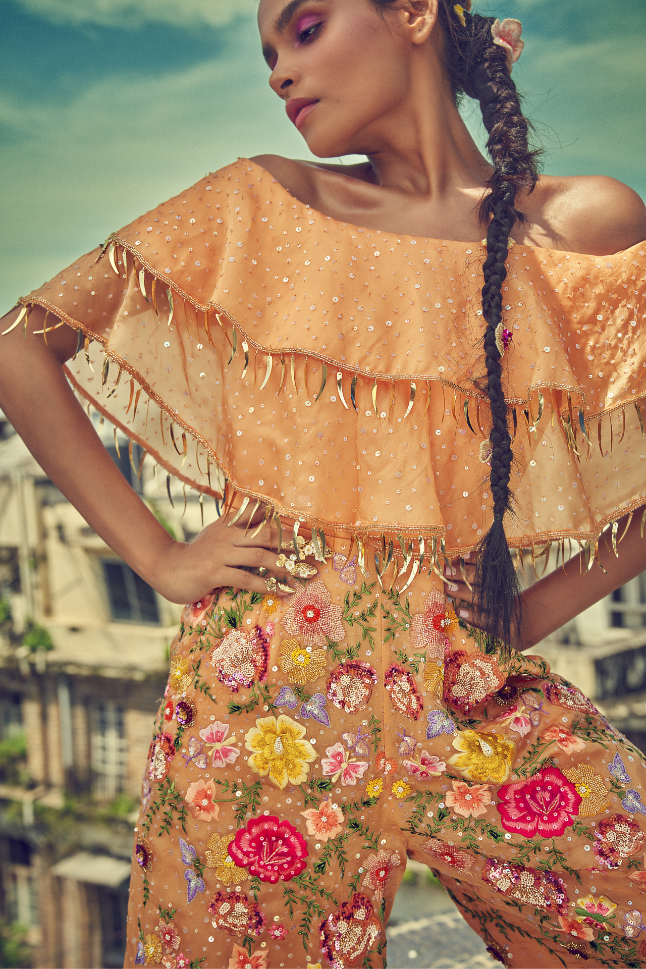 Peach Jumpsuit