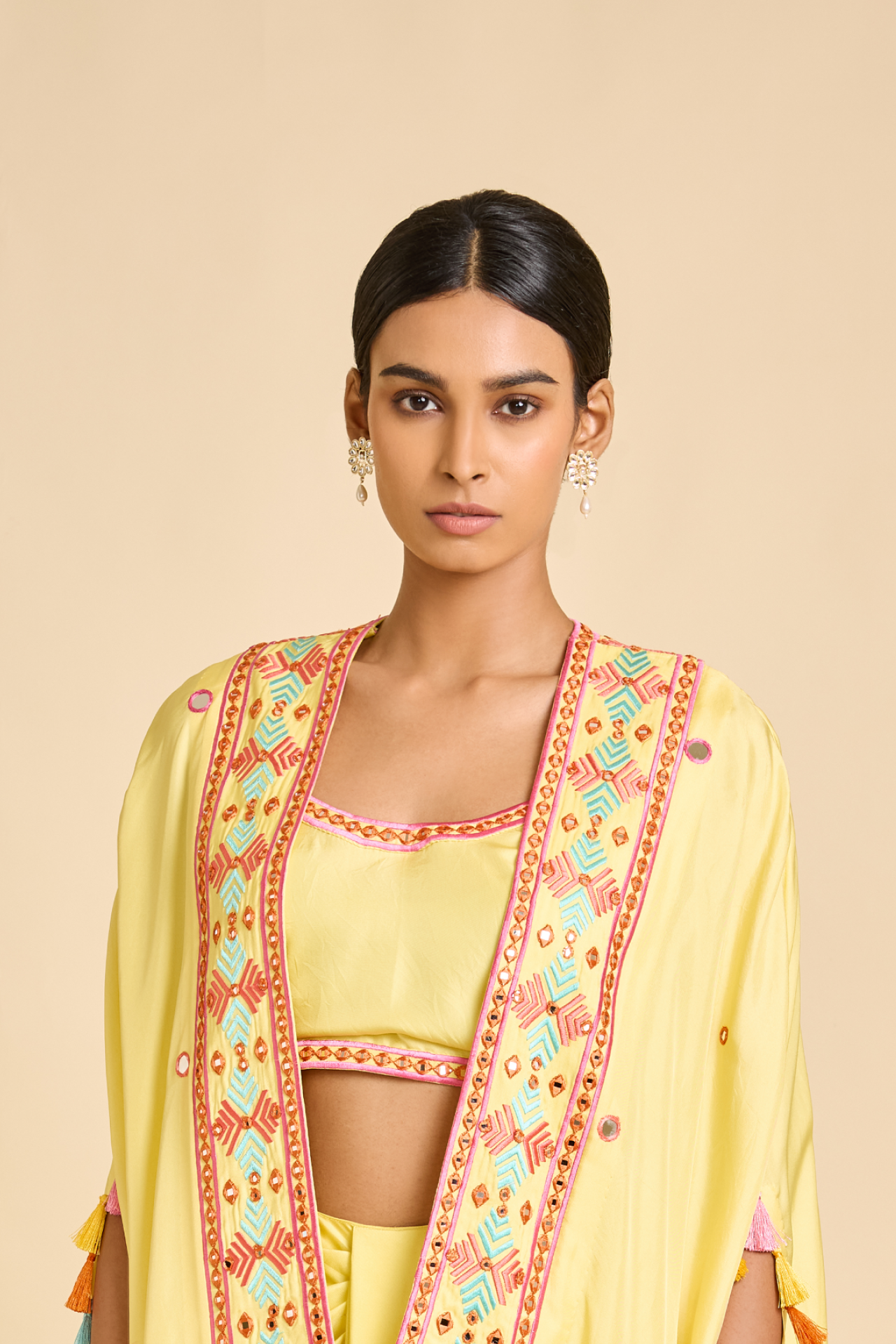 Yellow Sleeveless Top