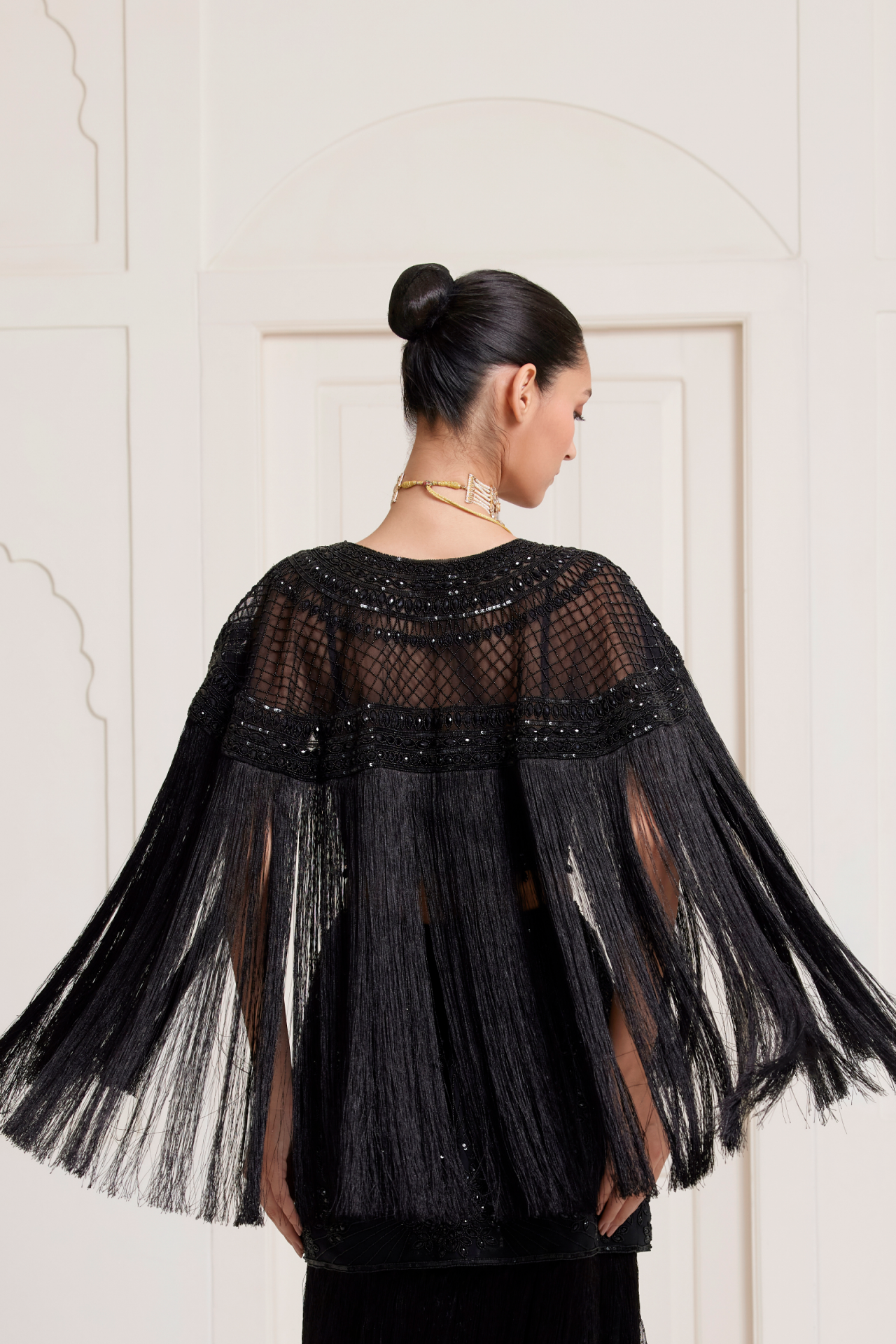 Black Embellished Corset