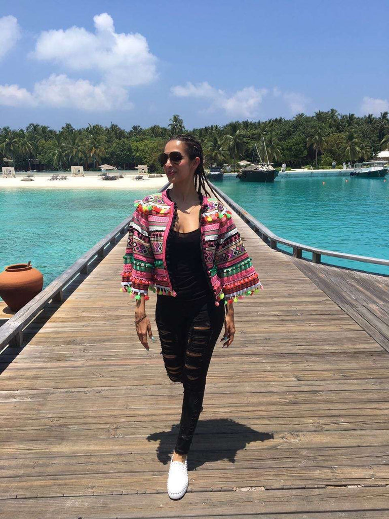 Multi Border Jacket – Surily G